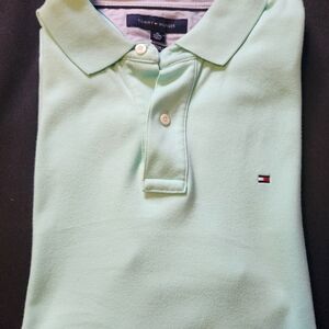 Tommy Hilfiger Light Green Polo Shirt
